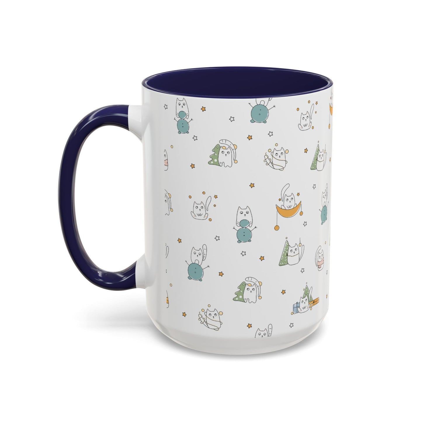 Christmas Accent Coffee Mug (11, 15oz)