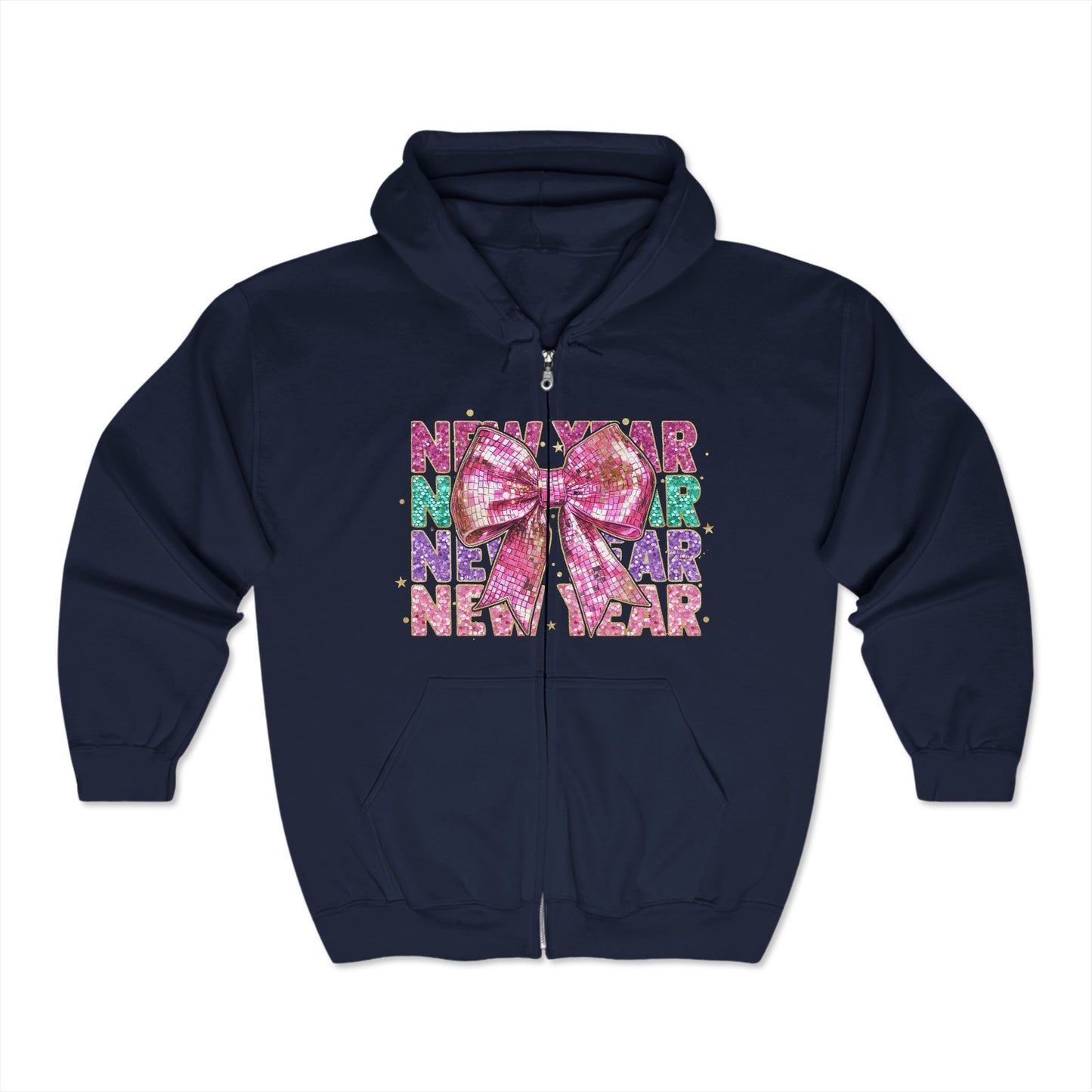 New Year Unisex Heavy Blend™ Full Zip Hooded Sweatshirt