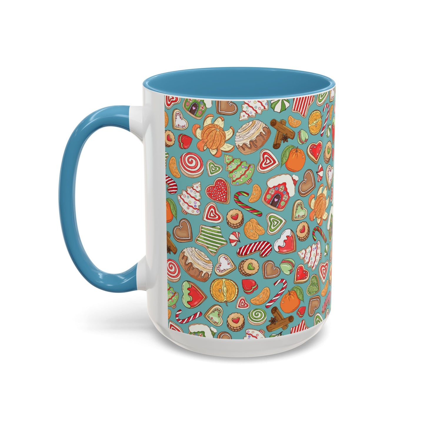 Christmas Accent Coffee Mug (11, 15oz)