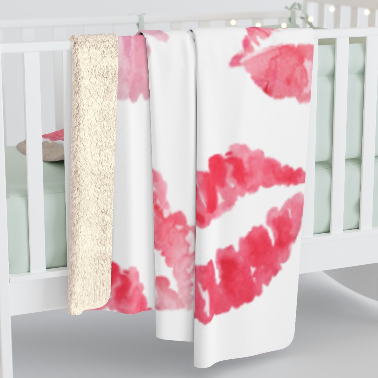 Valentines Sherpa Fleece Blanket