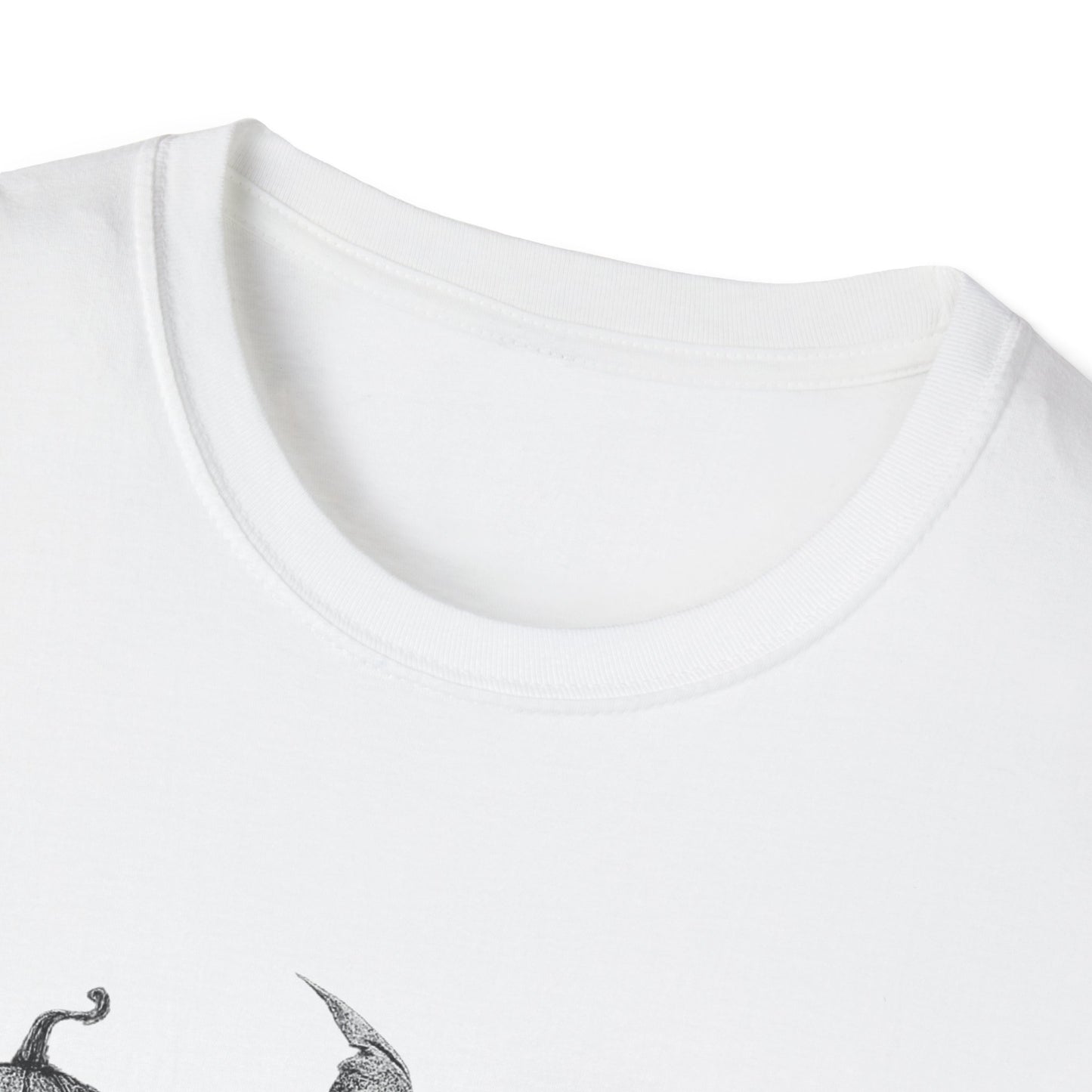 Halloween Graphic Tee, Unisex Softstyle T-Shirt, Spooky Season Shirt, Fall Fashion, Halloween Costume Top
