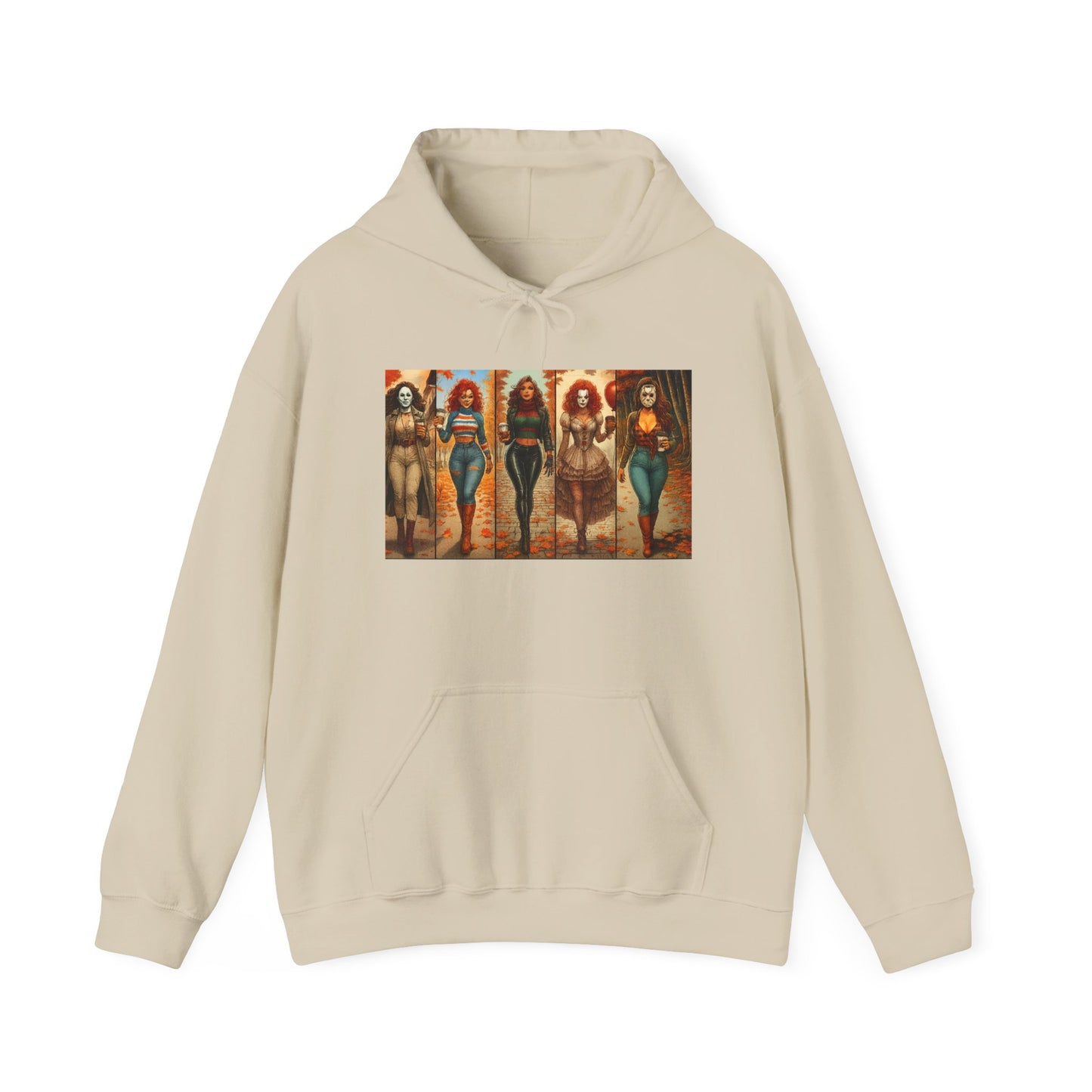 Vibrant Art Hooded Sweatshirt - Cozy Fashion, Perfect Gift, Casual Wear, Unisex Hoodie, Statement Piece