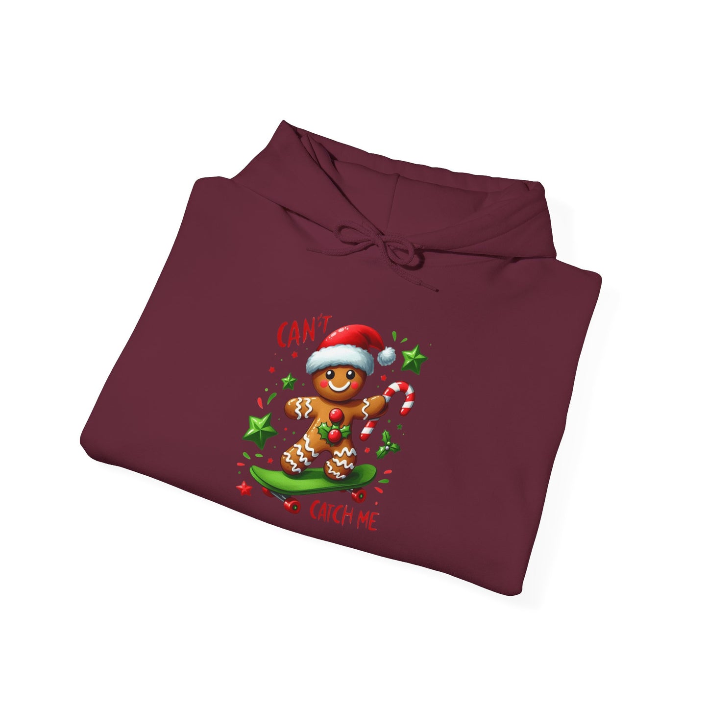 Catch Me If You Can Christmas Hoodie, Unisex Sweatshirt, Cozy Holiday Wear, Festive Gift, Winter Fashion