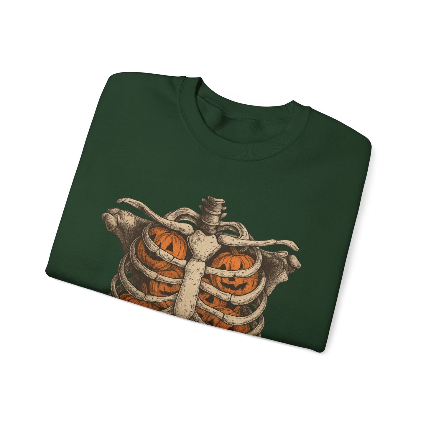 Halloween Skeleton Sweatshirt, Unisex Crewneck, Fall Fashion, Spooky Apparel, Gift for Halloween, Cozy Pullover