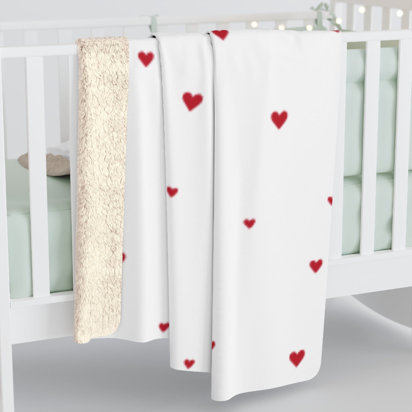 Valentines Sherpa Fleece Blanket