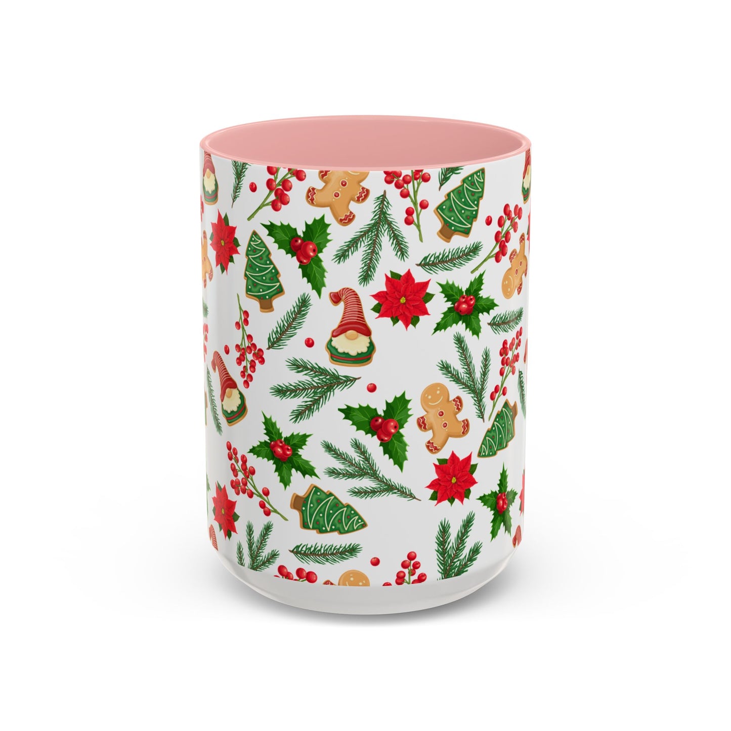 Christmas Accent Coffee Mug (11, 15oz)
