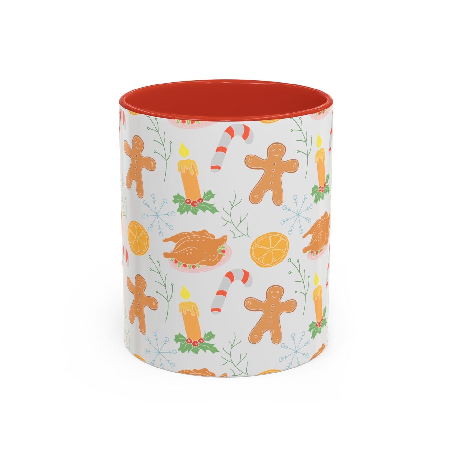 Christmas Accent Coffee Mug (11, 15oz)