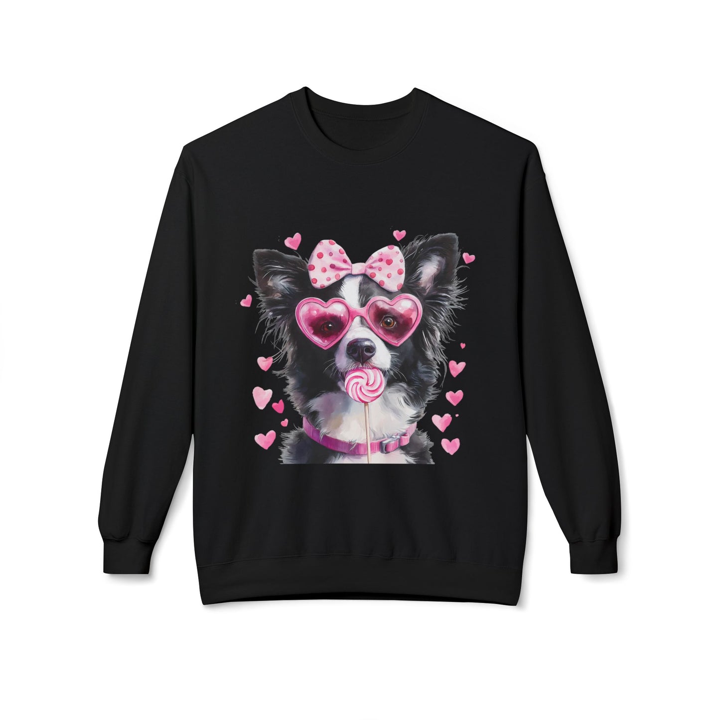 Valentines Unisex Midweight Softstyle Fleece Crewneck Sweatshirt