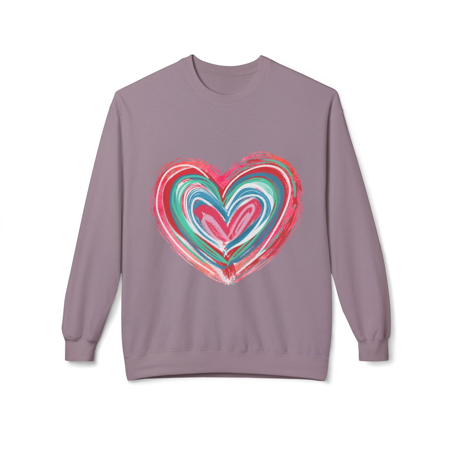 Valentines Unisex Midweight Softstyle Fleece Crewneck Sweatshirt