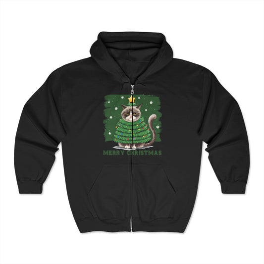 Christmas Unisex Heavy Blend™ Full Zip Hooded Sweatshirt