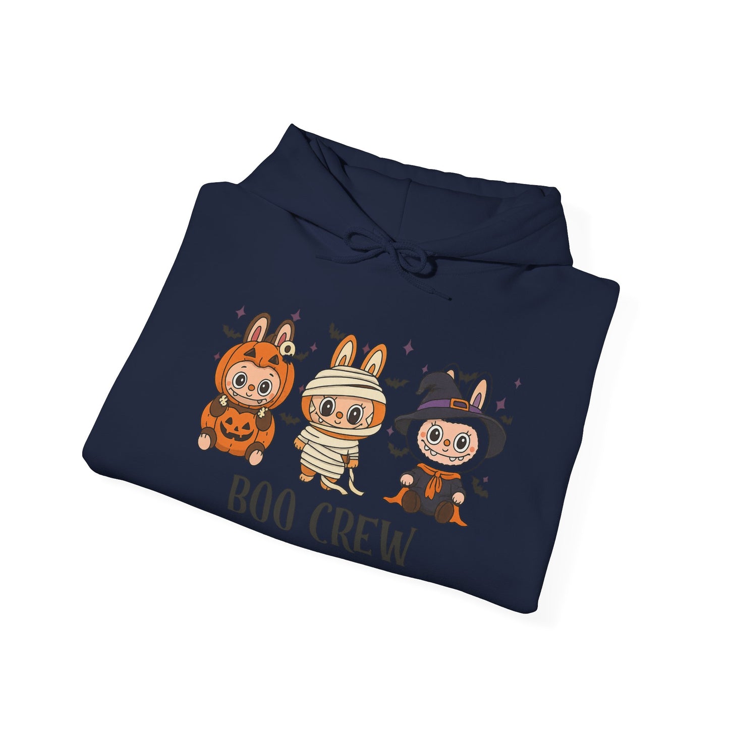 Boo Crew Halloween Unisex Hoodie, Cute Monster Costume, Spooky Vibes, Fall Fashion