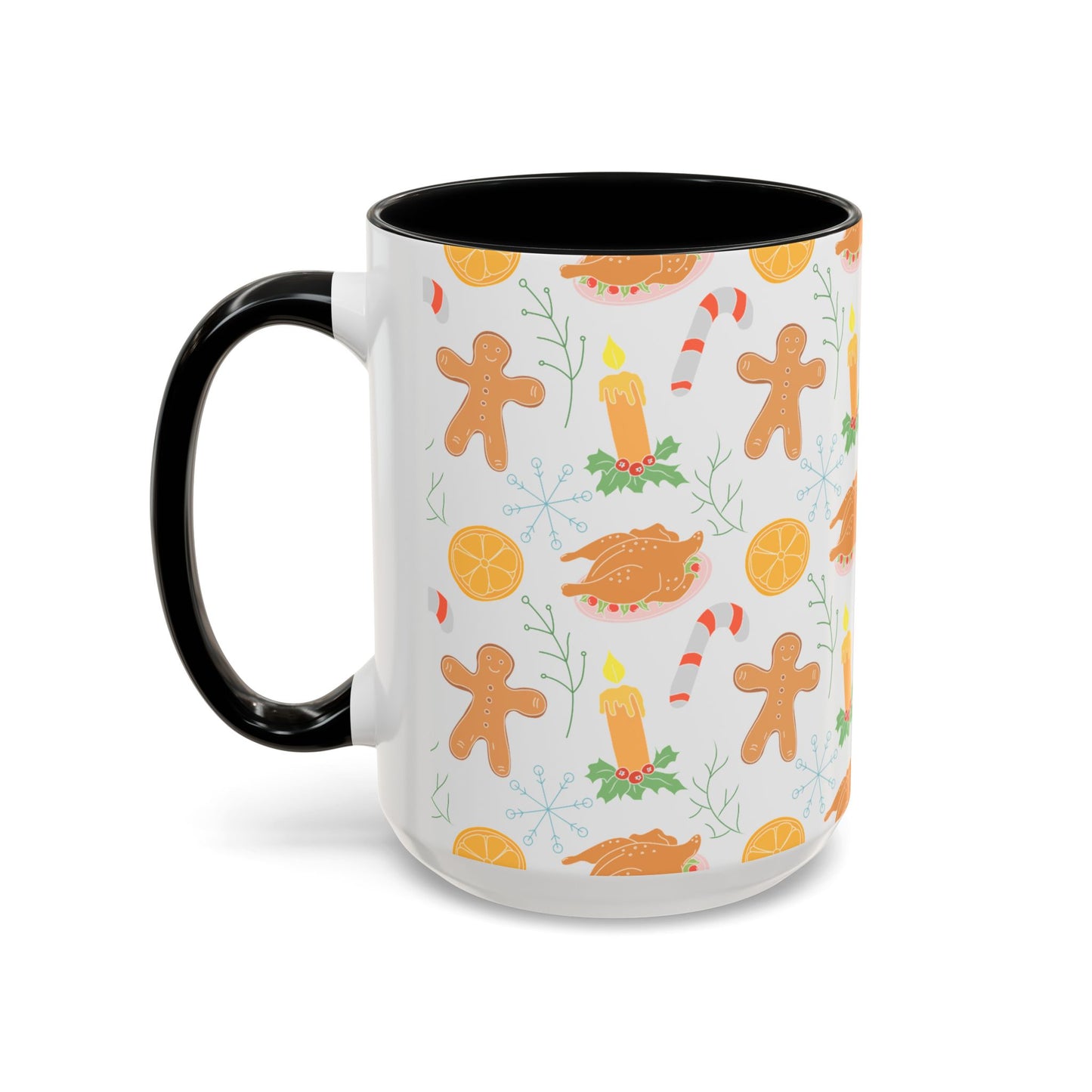 Christmas Accent Coffee Mug (11, 15oz)