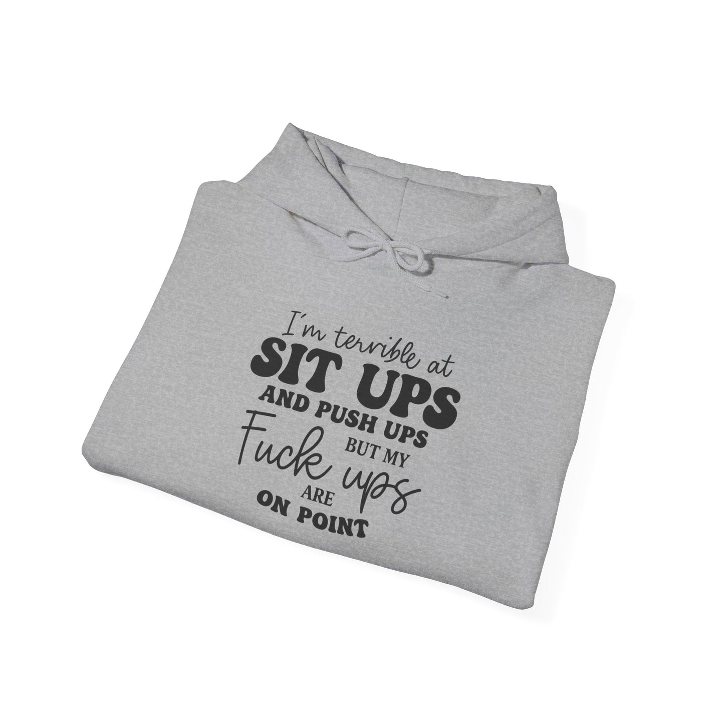Funny Fitness Sweatshirt, Unisex Hoodie, Workout Gift, Humor Hoodie, Gym Apparel, Casual Wear