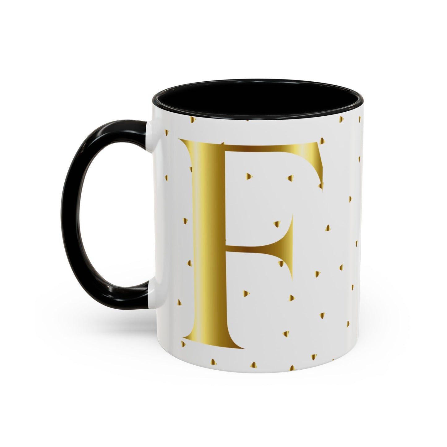 Alphabet Letter Accent Coffee Mug (11, 15oz)