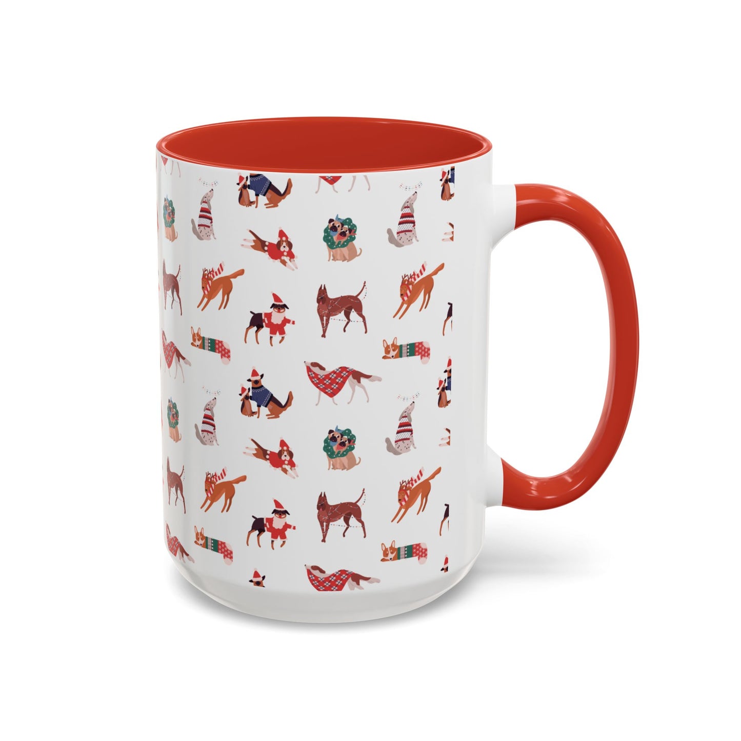 Christmas Accent Coffee Mug (11, 15oz)
