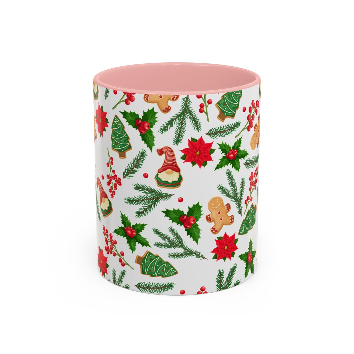 Christmas Accent Coffee Mug (11, 15oz)