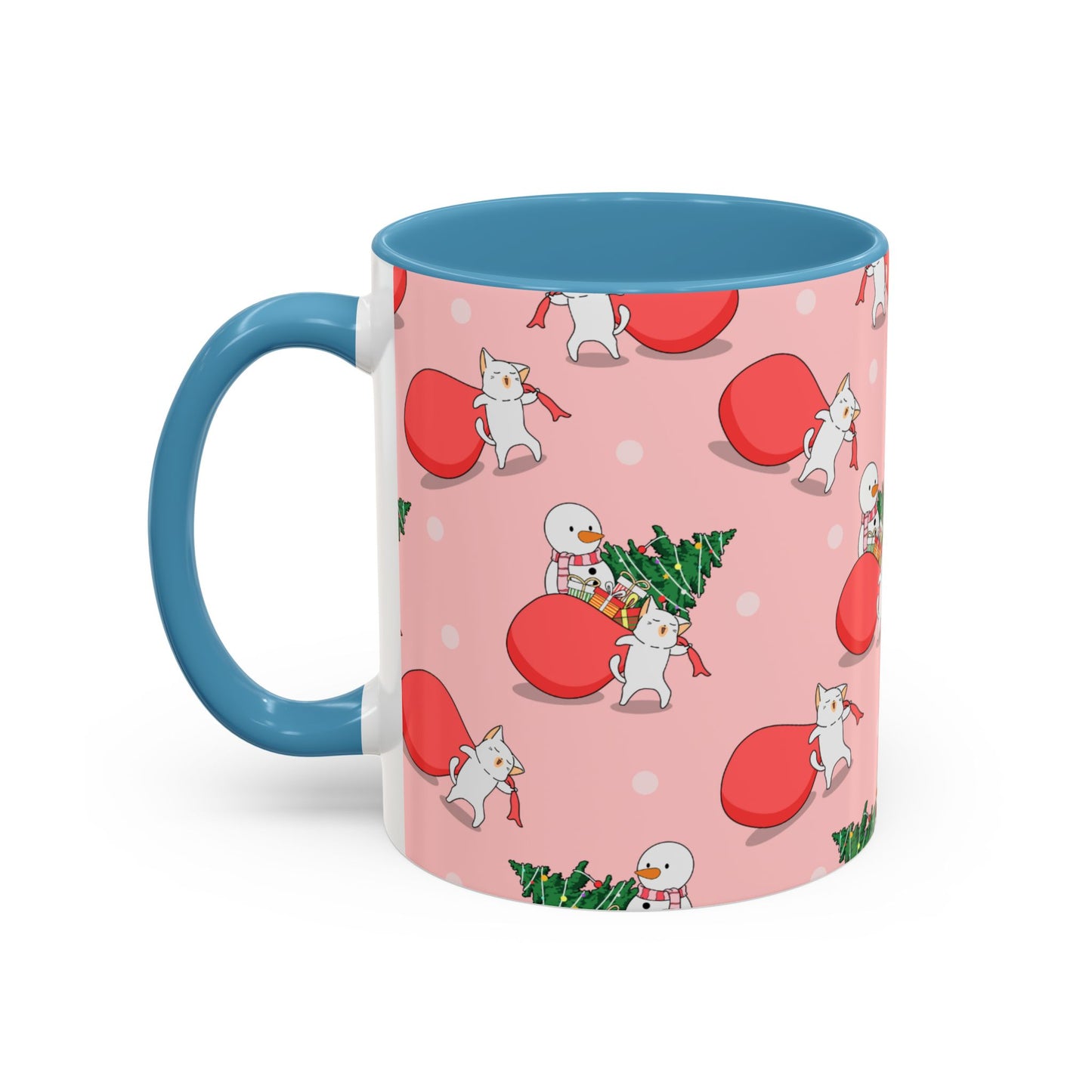 Christmas Accent Coffee Mug (11, 15oz)