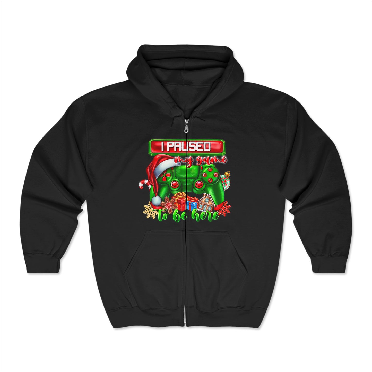 Christmas Unisex Heavy Blend™ Full Zip Hooded Sweatshirt