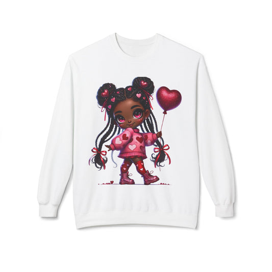 Valentines Unisex Midweight Softstyle Fleece Crewneck Sweatshirt
