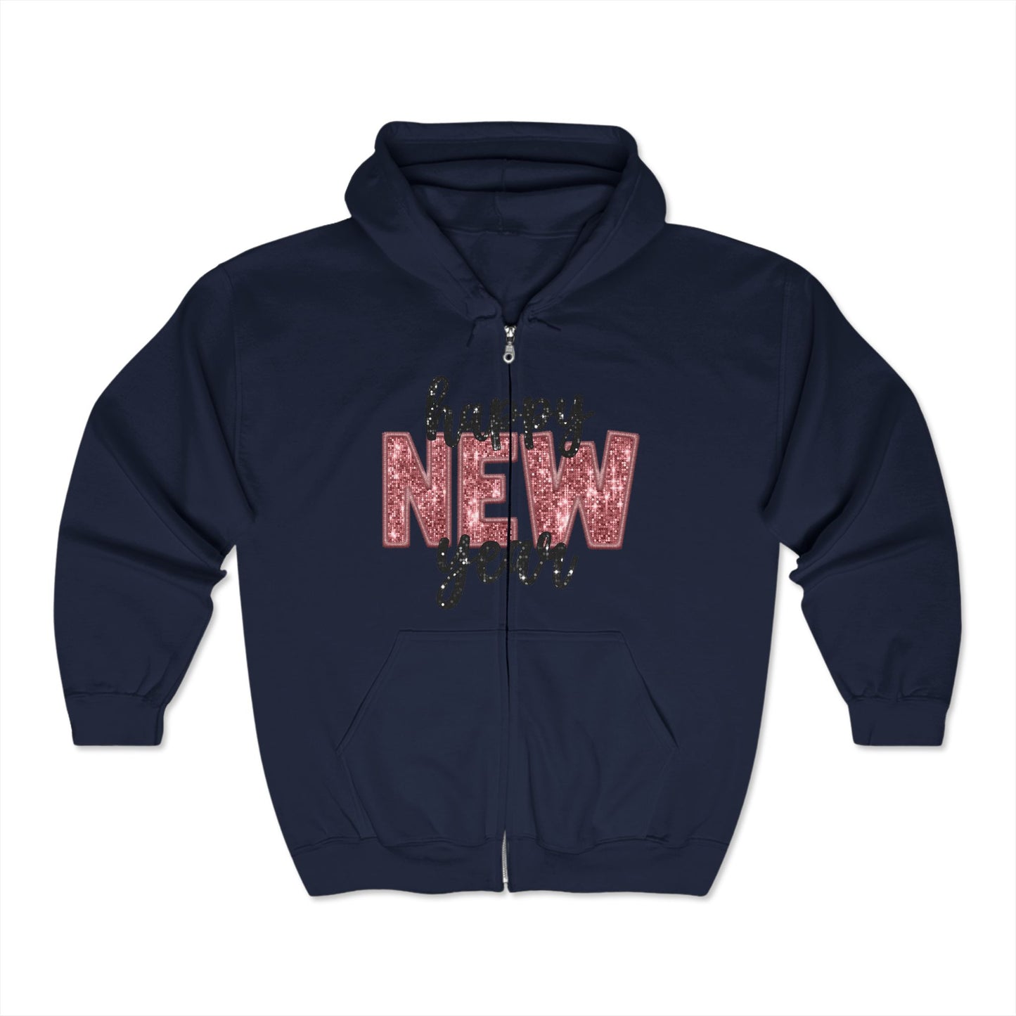 New Year Unisex Heavy Blend™ Full Zip Hooded Sweatshirt