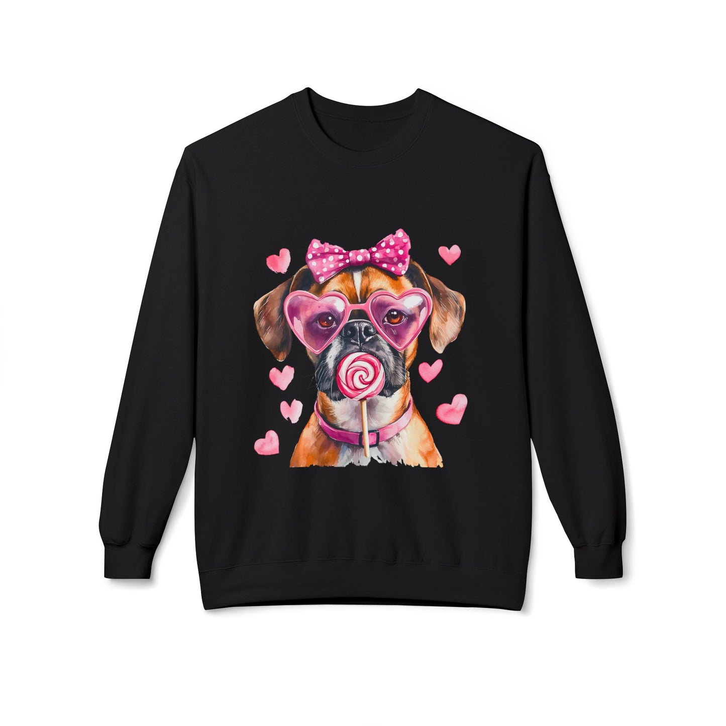 Valentines Unisex Midweight Softstyle Fleece Crewneck Sweatshirt