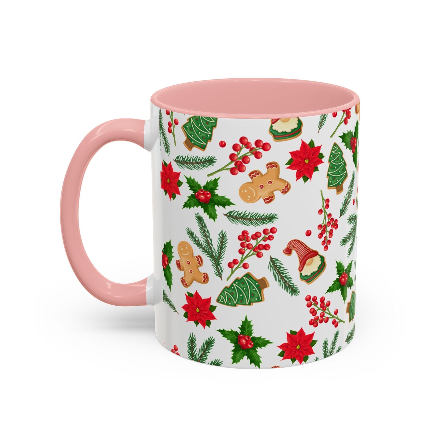 Christmas Accent Coffee Mug (11, 15oz)