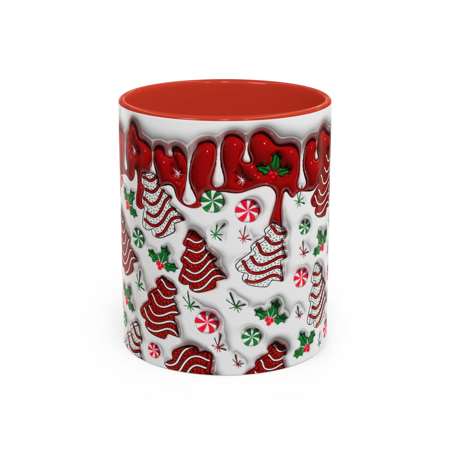 Christmas Accent Coffee Mug (11, 15oz)