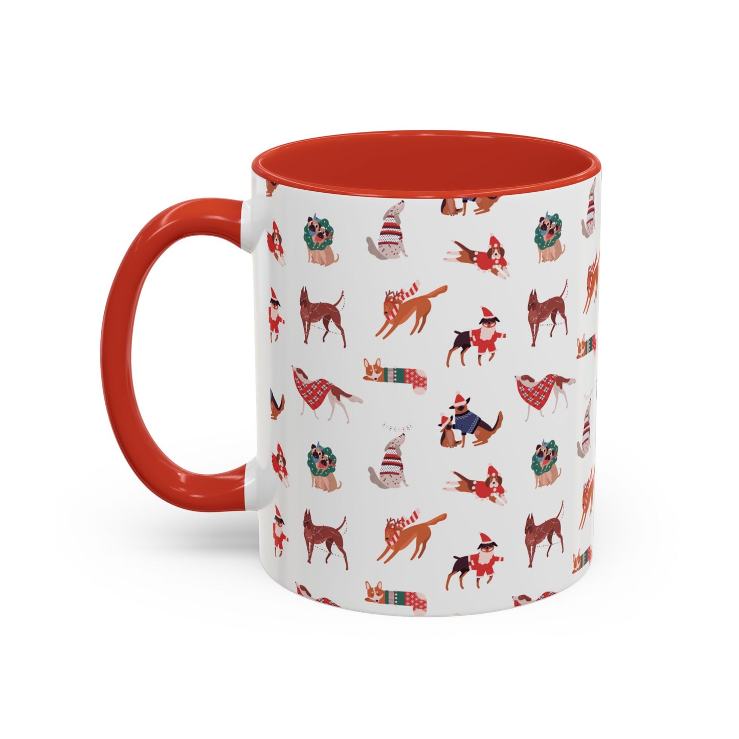 Christmas Accent Coffee Mug (11, 15oz)