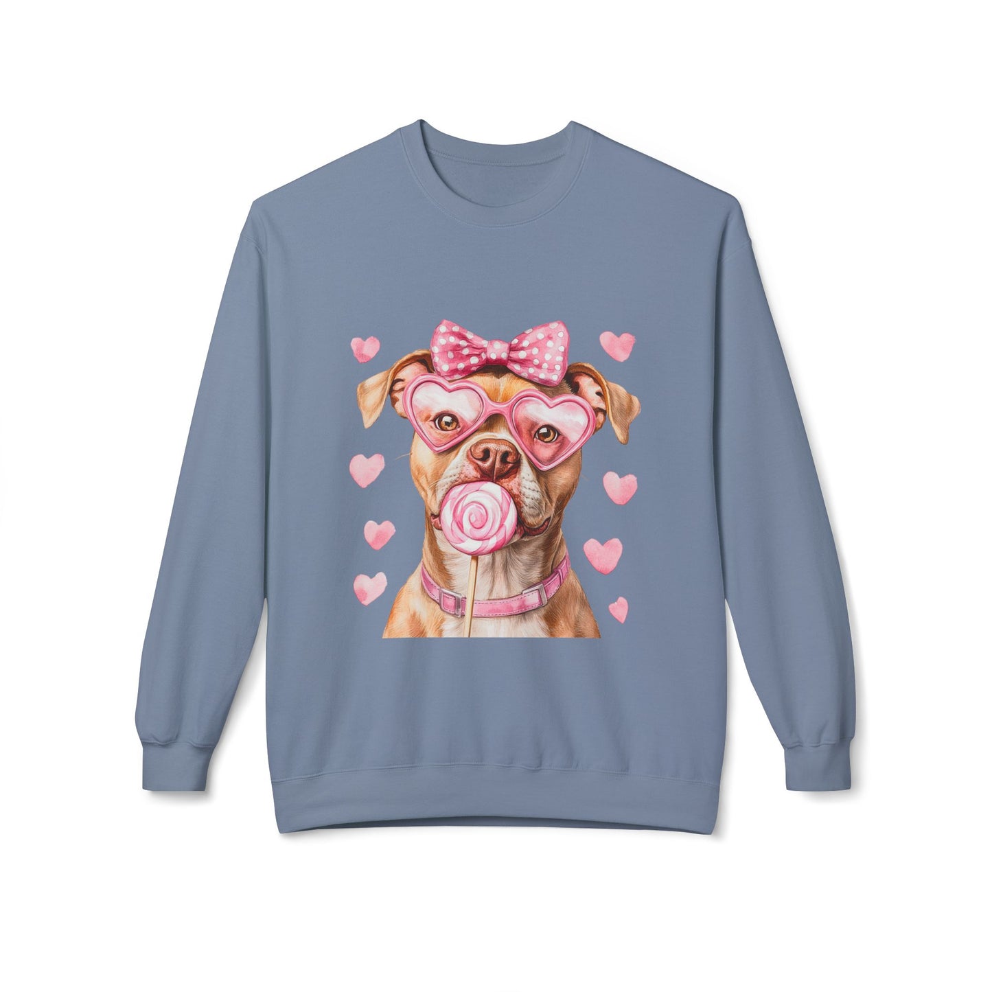Valentines Unisex Midweight Softstyle Fleece Crewneck Sweatshirt