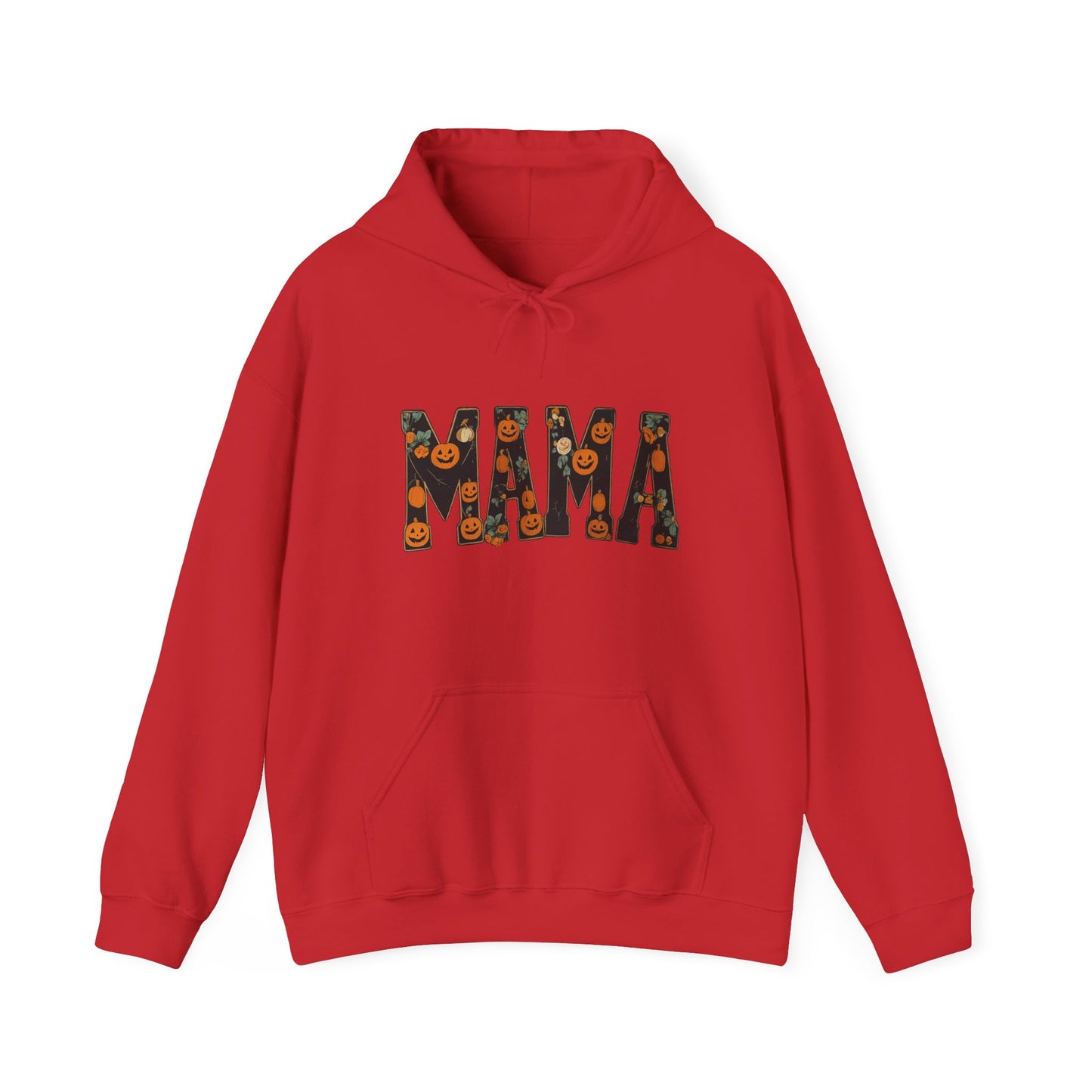 Mama Pumpkin Hooded Hoodie | Cozy Fall Apparel, Perfect for Gift Giving, Halloween, Family Gatherings, Autumn Fashion