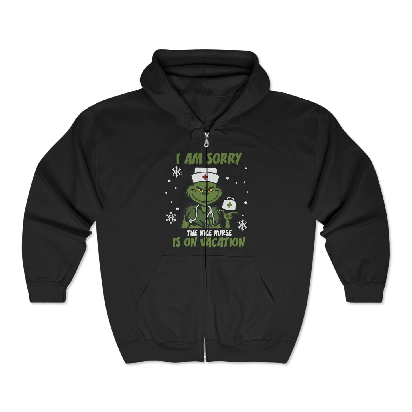 Christmas Unisex Heavy Blend™ Full Zip Hooded Sweatshirt