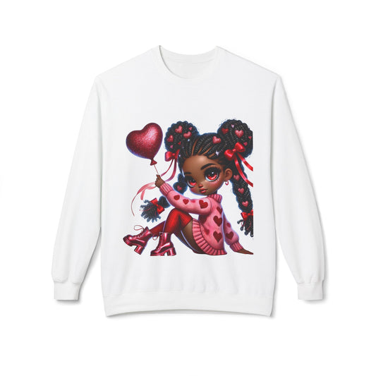 Valentines Unisex Midweight Softstyle Fleece Crewneck Sweatshirt