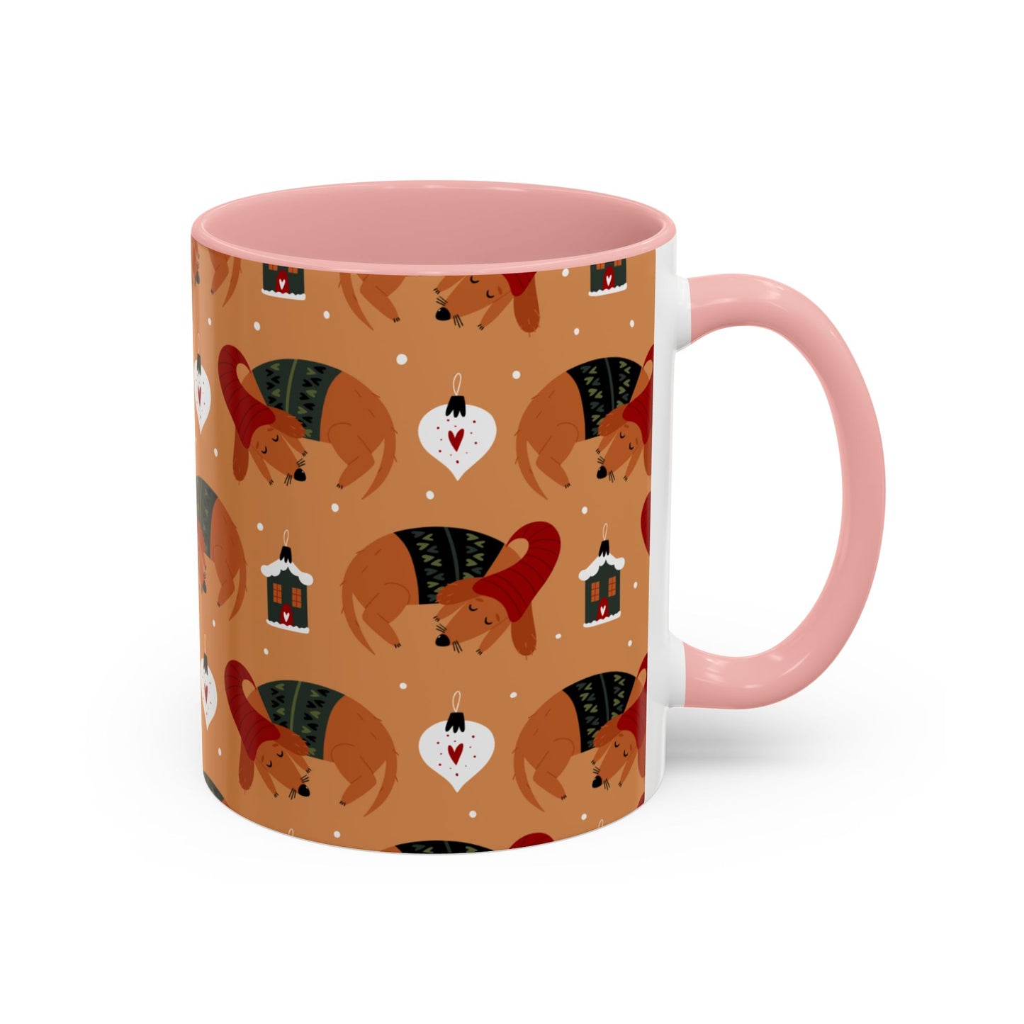 Christmas Accent Coffee Mug (11, 15oz)