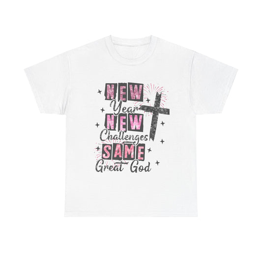 New Year Unisex Heavy Cotton Tee