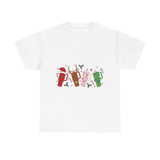 Christmas Unisex Garment-dyed Long Sleeve T-ShirtUnisex Heavy Cotton Tee