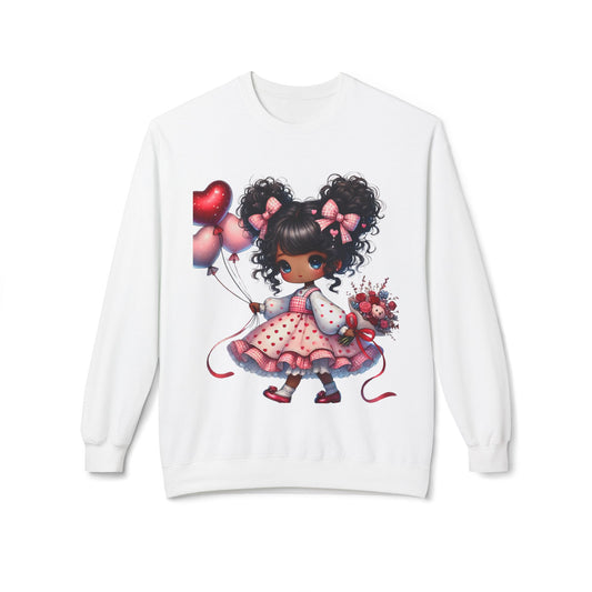 Valentines Unisex Midweight Softstyle Fleece Crewneck Sweatshirt