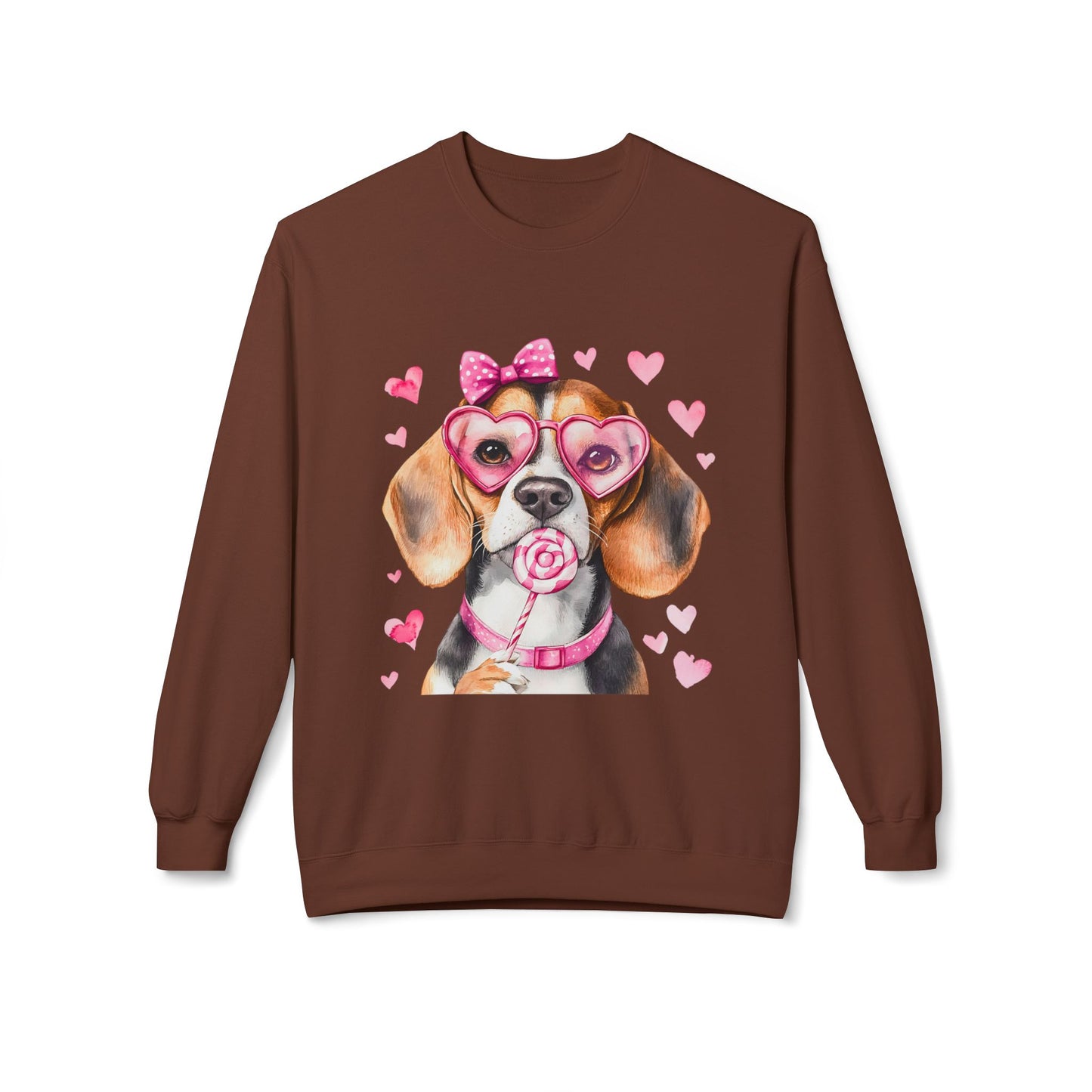 Valentines Unisex Midweight Softstyle Fleece Crewneck Sweatshirt