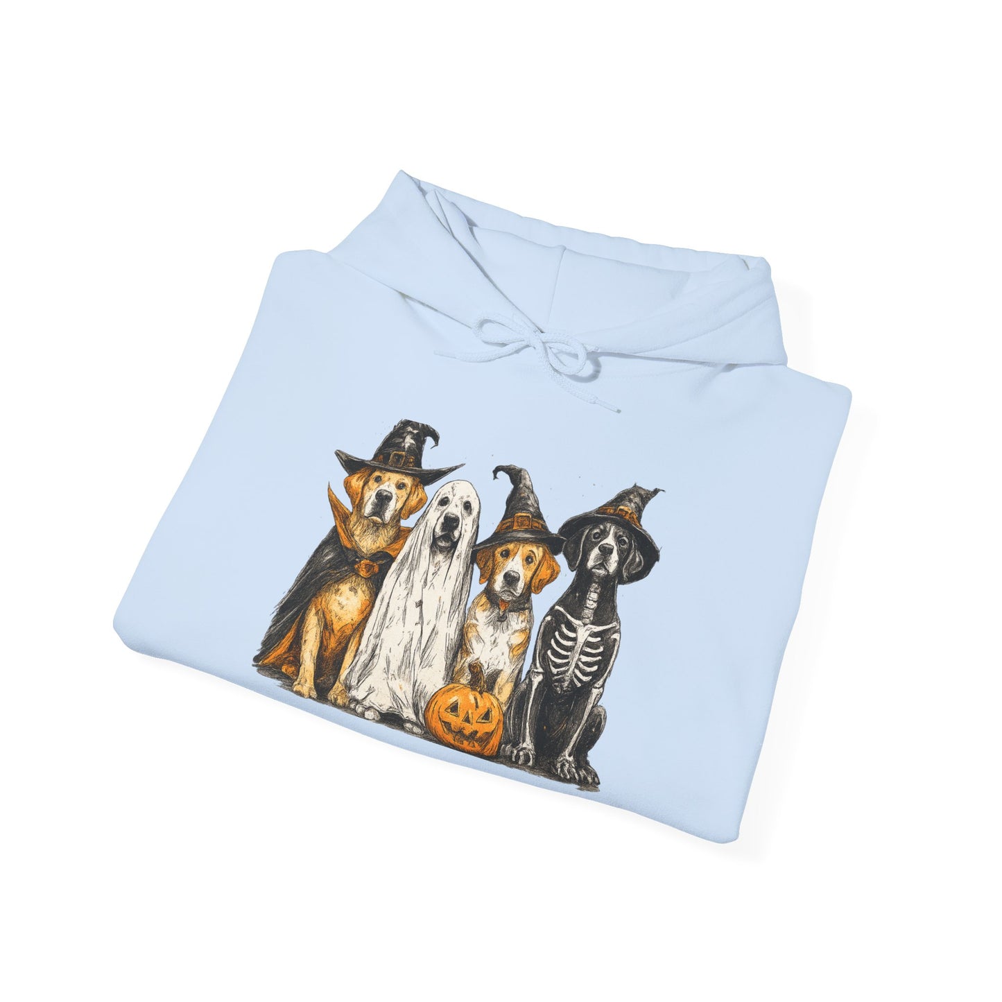 Halloween Pet Lover Hoodie, Unisex Hoodie, Cute Dog Hoodie, Cozy Halloween Apparel, Animal Lover Gift