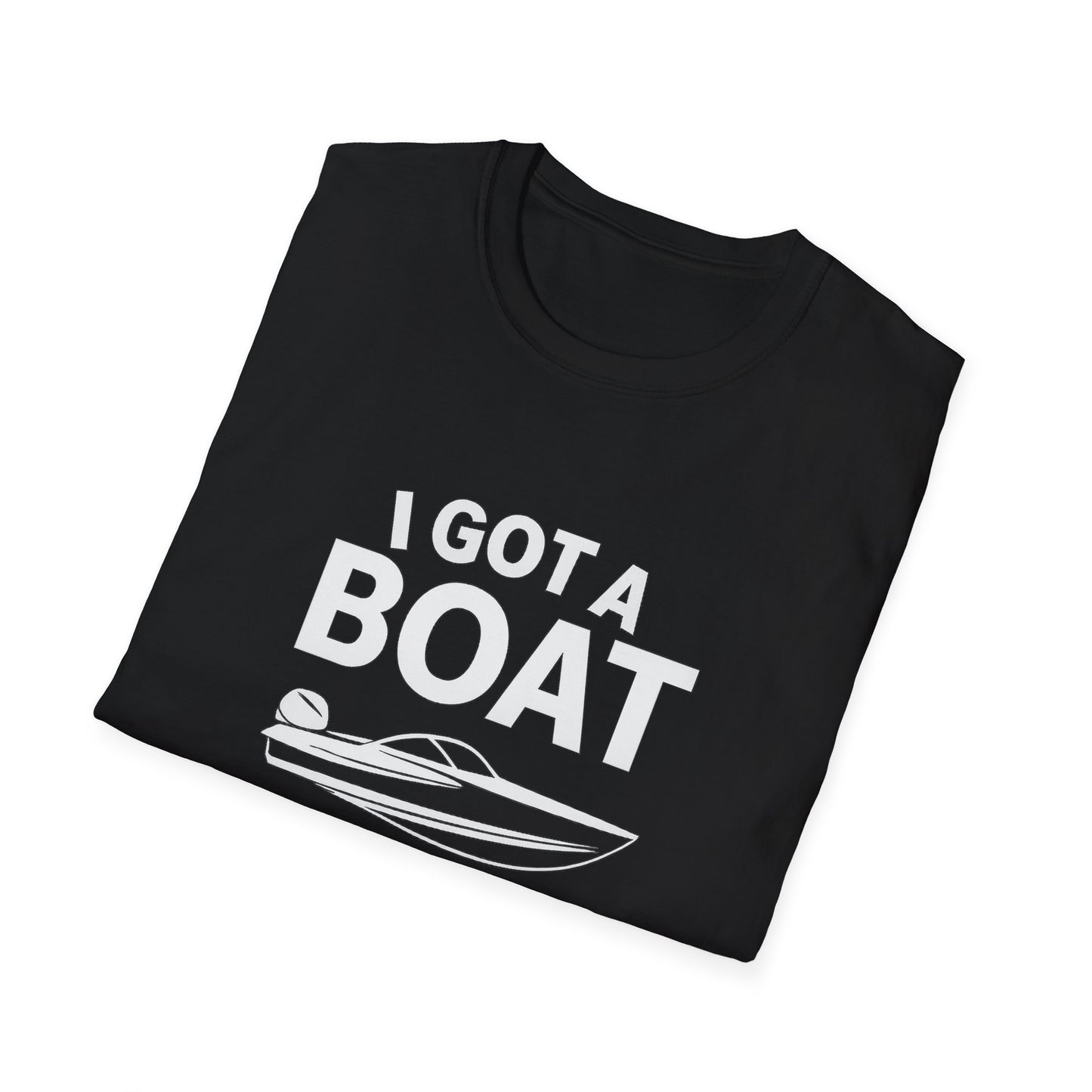 Boat Pun T-Shirt — "I Got a Boat If You Got a Throat" Funny Boating Tee for Lake & Fishing Fans