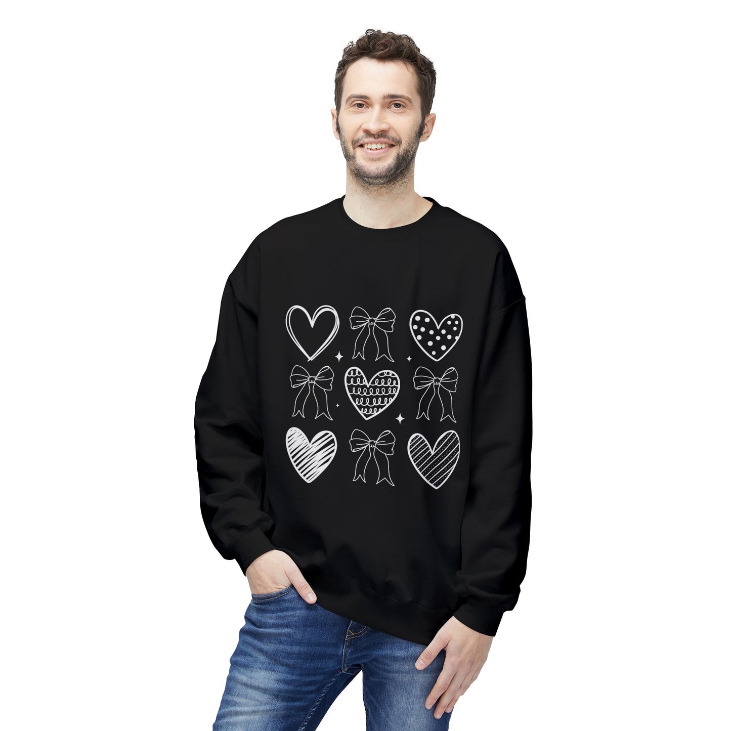 Valentines Unisex Midweight Softstyle Fleece Crewneck Sweatshirt