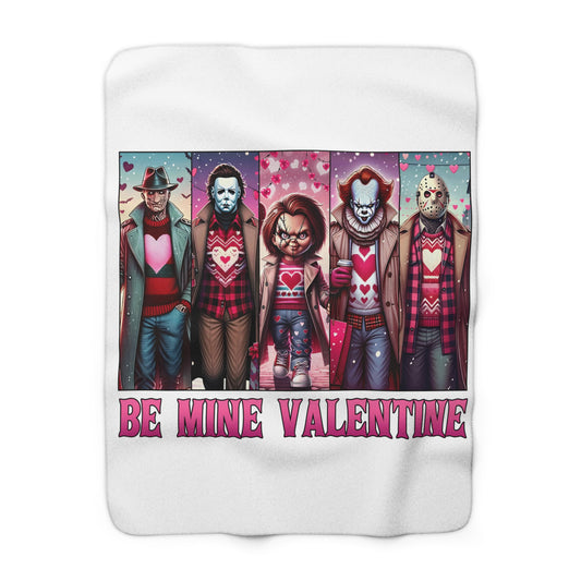 Valentines Sherpa Fleece Blanket