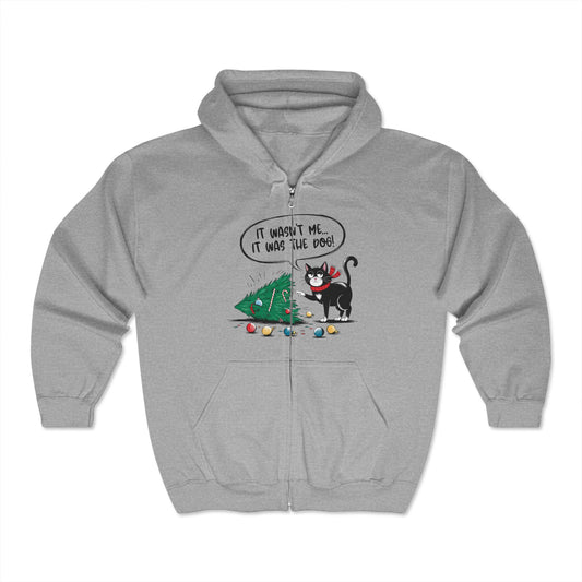 Christmas Unisex Heavy Blend™ Full Zip Hooded Sweatshirt