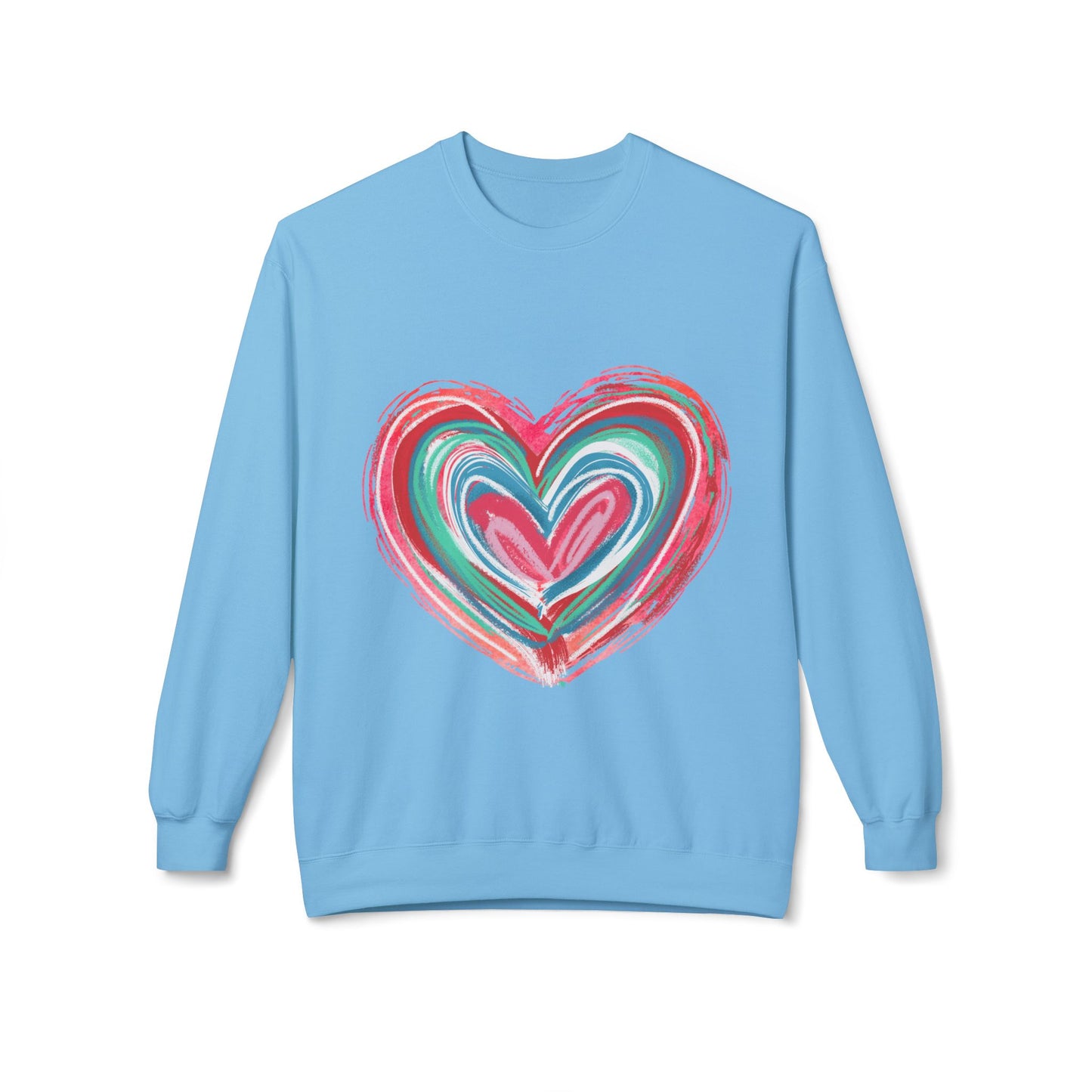 Valentines Unisex Midweight Softstyle Fleece Crewneck Sweatshirt