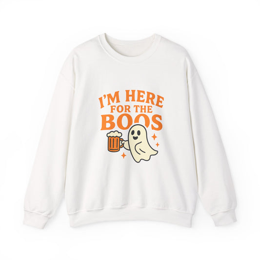Halloween Spirit Crewneck Sweatshirt - Cozy Ghost Design for Fall Fun, Unisex Sweatshirt, Spooktacular Gift, Halloween Party Wear, [...]