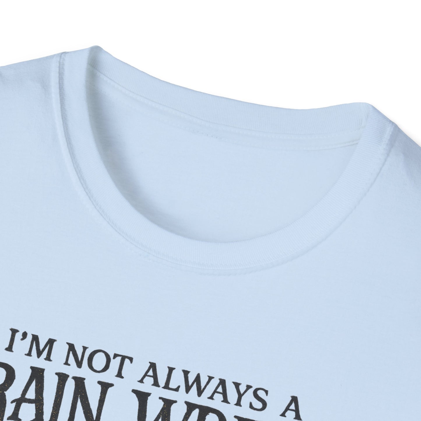 Train Wreck Unisex Softstyle T-Shirt | Funny Graphic Tee, Halloween Shirt, Gift for Friends, Casual Wear, Unique Design
