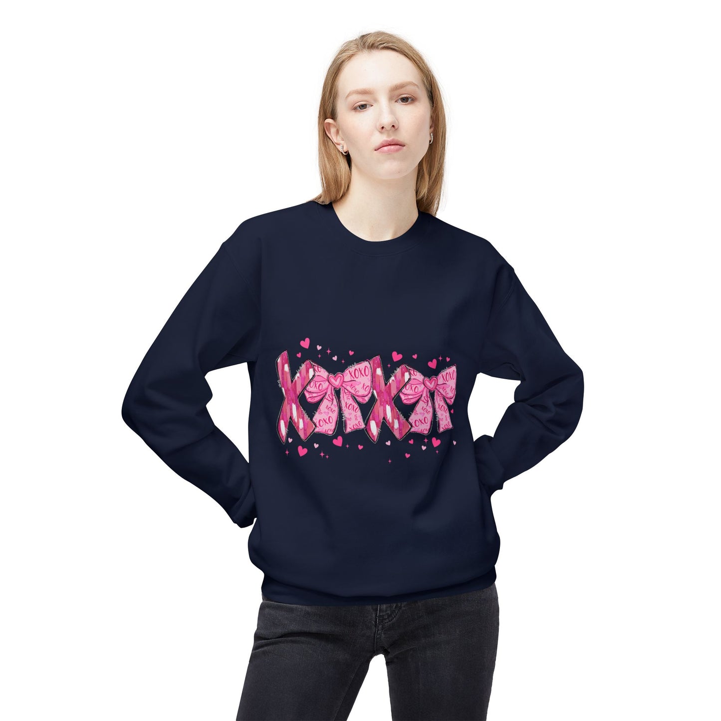Valentines Unisex Midweight Softstyle Fleece Crewneck Sweatshirt