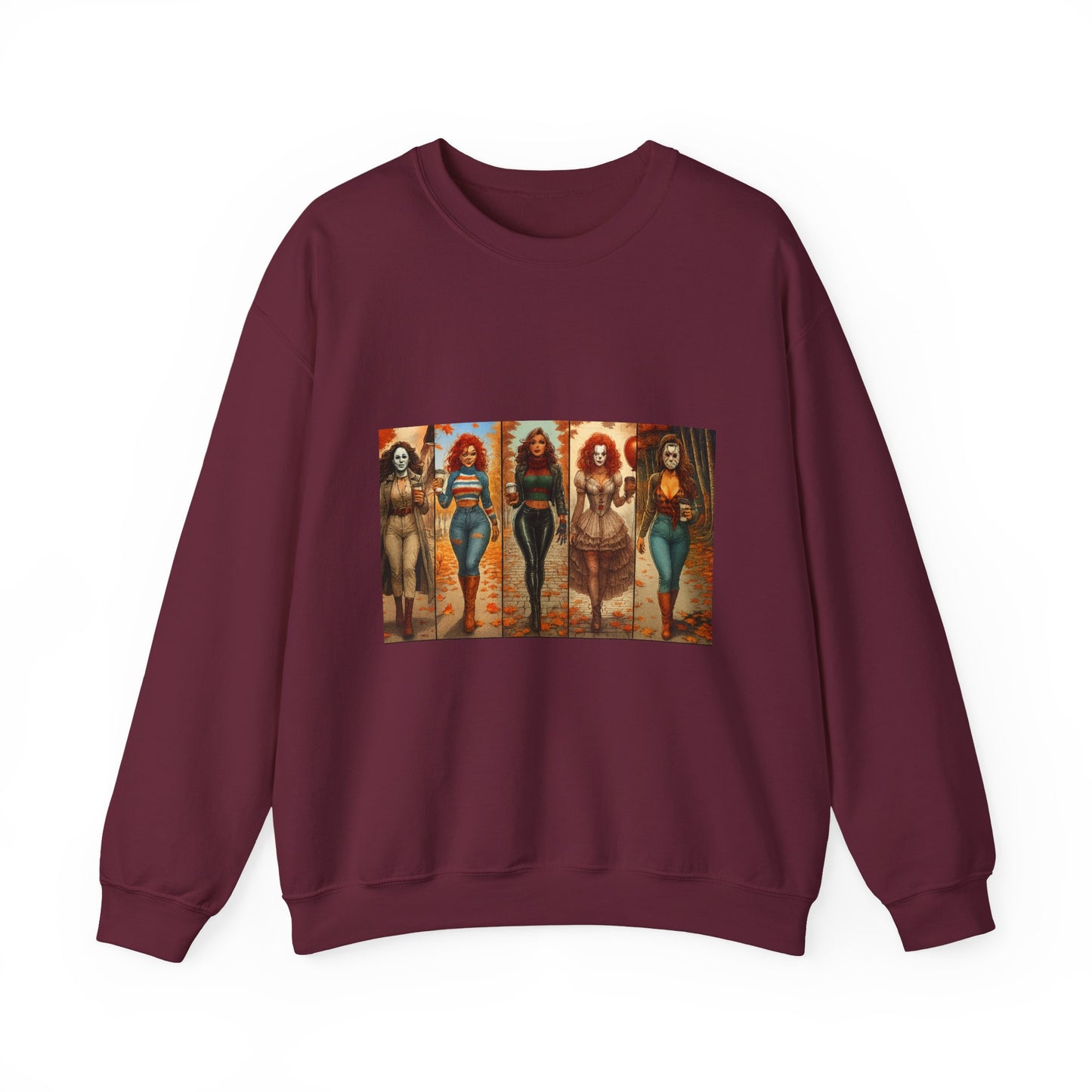 Vibrant Artistic Halloween Sweatshirt, Casual Wear, Graphic Sweatshirt, Cozy Gift for Art Lovers, Unique Fashion Statement, Comfortable [...]