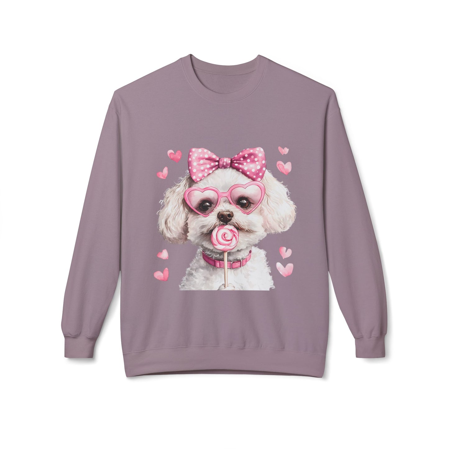 Valentines Unisex Midweight Softstyle Fleece Crewneck Sweatshirt