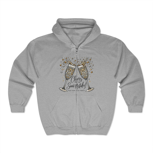 New Year Unisex Heavy Blend™ Full Zip Hooded Sweatshirt