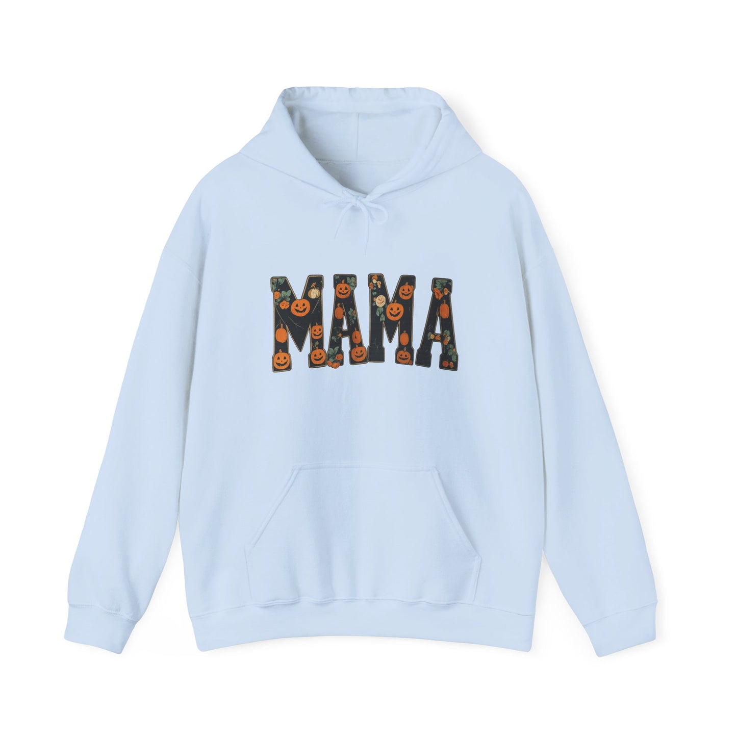 Mama Pumpkin Hooded Hoodie | Cozy Fall Apparel, Perfect for Gift Giving, Halloween, Family Gatherings, Autumn Fashion